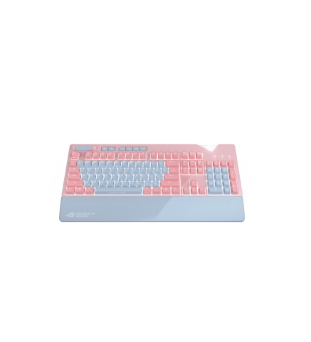 ASUS 華碩 ROG Strix Flare PNK LTD RGB 機械式電競鍵盤 - ROG Strix Flare PNK (青英/紅英)