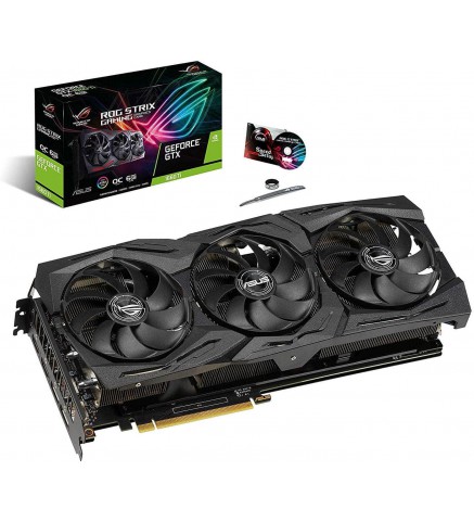 ASUS華碩 ROG Strix GeForce GTX1660 Ti 超頻版 6GB GDDR6 顯示卡 - ROG-STRIX-GTX1660TI-O6G-GAMING