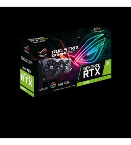 ASUS 華碩NVIDIA TURING™：ROG GeForce RTX™圖形卡/顯示卡 - ROG-STRIX-RTX2060-A6G-GAMING