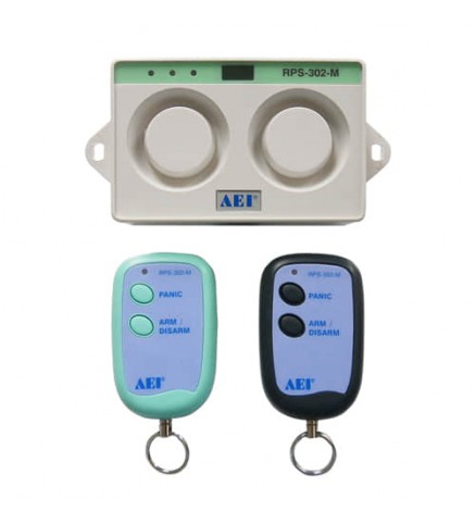 APO/AEI 紅外線遙控、防盜系統設防開關控制器 兼 室內警號 - RPS-302L