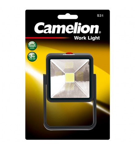 Camelion - 3W-COB-LED工作燈 - S31-4LR03TB