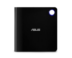 ASUS 華碩SBW-06D5H-U-超薄便攜式USB 3.1 Gen 1藍光刻錄機，具有M-DISC支持，可終生備份數據，與Windows和Mac OS的USB Type-C和Type-A兼容 - SBW-06D5H-U