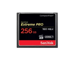 SanDisk閃迪 256GB EXTREME PRO CompactFlash (160R/160W MB/秒) - 記憶卡 - SDCFXPS-256G-G46