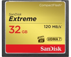 SanDisk閃迪 Extreme CompactFlash 記憶卡 32GB - SDCFXSB-032G-G46