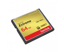 SanDisk閃迪 Extreme CompactFlash 記憶卡 64GB - SDCFXSB-064G-G46