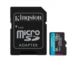 Kingston 金士頓 Canvas Go!Plus microSD 快閃記憶體卡 128GB - SDCG3/128GB
