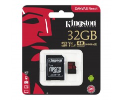 Kingston’s Canvas React™ microSD card-SDCR/32GB