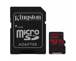 Kingsto 金士頓的Canvas React™microSD卡 - SDCR/64GB