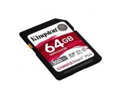 Kingston金士頓 Canvas React Plus SD 快閃記憶體卡 64GB - SDR2/64GB