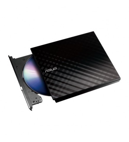 ASUS 華碩便攜式8倍DVD寫入速度、支援M-DISC終生資料備份 - SDRW-08D2S-U LITE BLK