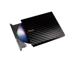 華碩ASUS SDRW-08D2S-U LITE - 便攜式 8X DVD 燒錄機，支援 M-DISC，可實現終身資料備份，相容於 Windows 和 Mac OS - SDRW-08D2S-U LITE/BLK/G/AS/P2G