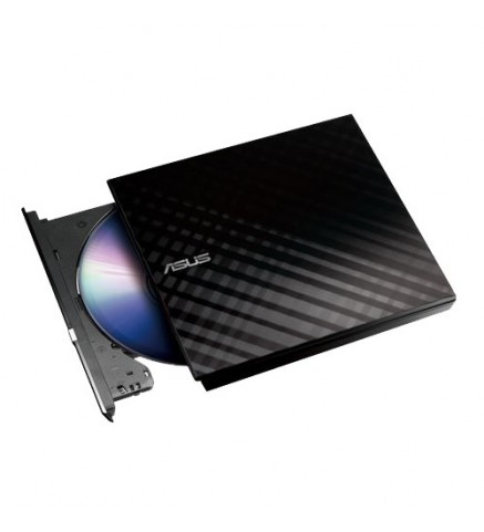 華碩ASUS SDRW-08D2S-U LITE - 便攜式 8X DVD 燒錄機，支援 M-DISC，可實現終身資料備份，相容於 Windows 和 Mac OS - SDRW-08D2S-U LITE/BLK/G/AS/P2G