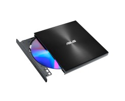 華碩ASUS ZenDrive U8M 超薄外部 DVD 光碟機和燒錄機、USB C® 介面、相容 Windows 和 Mac 作業系統、M-DISC 支援、黑色 - SDRW-08U8M-U/BLK/G/AS/P2G