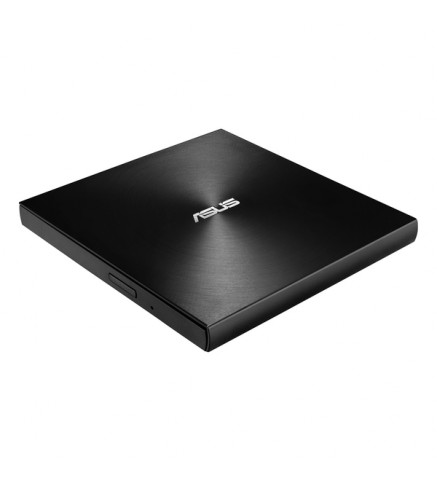 華碩ASUS ZenDrive U8M 超薄外部 DVD 光碟機和燒錄機、USB C® 介面、相容 Windows 和 Mac 作業系統、M-DISC 支援、黑色 - SDRW-08U8M-U/BLK/G/AS/P2G