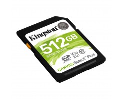 Kingston金士頓 Canvas Select Plus SD 快閃卡/記憶卡 512GB - SDS2/512GB