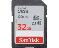 SanDisk閃迪  Ultra® SDHC™ UHS-I 卡和 SDXC™ UHS-I 卡 32GB - SDSDUN4-032G-GN6IN