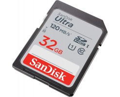 SanDisk閃迪  Ultra® SDHC™ UHS-I 卡和 SDXC™ UHS-I 卡 32GB - SDSDUN4-032G-GN6IN