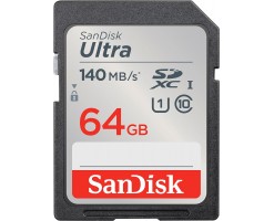 SanDisk閃迪  Ultra® SDHC™ UHS-I 卡和 SDXC™ UHS-I 卡 64GB - SDSDUNB-064-GN6IN