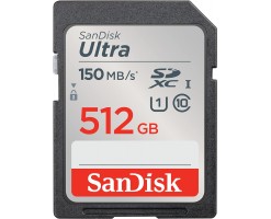 SanDisk閃迪  Ultra® SDHC™ UHS-I 卡和 SDXC™ UHS-I 卡 512GB - SDSDUNC-512-GN6IN