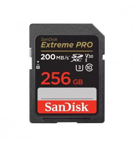 SanDisk閃迪 Extreme PRO SDHC™ 和 SDXC™ UHS-I 記憶卡 256GB - SDSDXXD-256G-GN4IN
