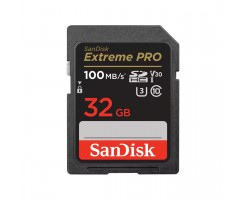 SanDisk閃迪 Extreme PRO SDHC™ 和 SDXC™ UHS-I 記憶卡 32GB - SDSDXXO-032G-GN4IN