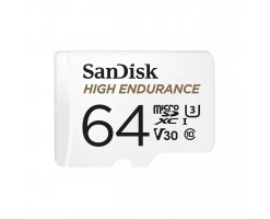 SanDisk閃迪  高耐用性 microSD™ 卡 64GB - SDSQQNR-064G-GN6IA