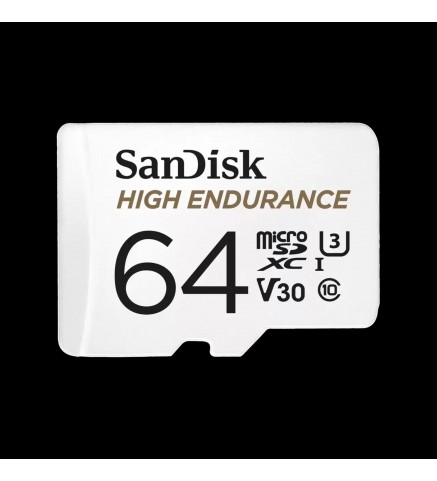 SanDisk閃迪  高耐用性 microSD™ 卡 64GB - SDSQQNR-064G-GN6IA