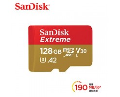 SanDisk閃迪 Extreme MicroSD A2 128G記憶卡 - SDSQXAA-128G-GN6MN