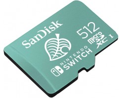 SanDisk閃迪  512GB 適用於 Nintendo Switch 100MB/s(R) 90MB/s(W)記憶卡B - SDSQXAO-512G-GNCZN