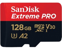 SanDisk閃迪  Extreme PRO microSDXC™ UHS-I 記憶卡 128GB - SDSQXCD-128G-GN6MA