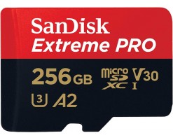 SanDisk閃迪  Extreme PRO microSDXC™ UHS-I 記憶卡 256GB - SDSQXCD-256G-GN6MA