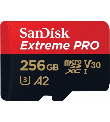 SanDisk閃迪  Extreme PRO microSDXC™ UHS-I 記憶卡 256GB - SDSQXCD-256G-GN6MA