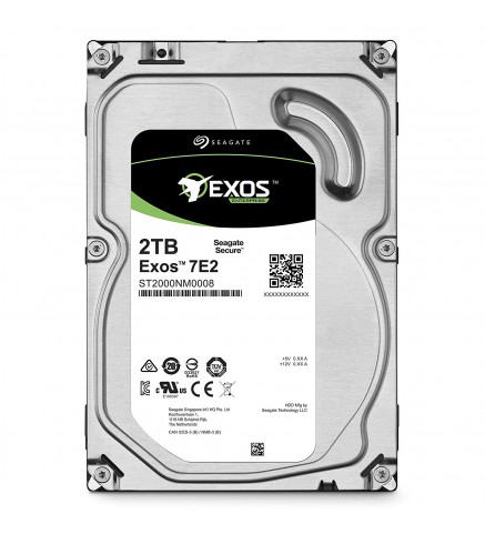 希捷Seagate® Exos™ 7E2 企業級硬碟機/機械硬碟 - ST2000NM0008