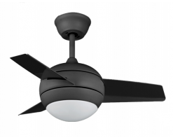 Framtida 27英吋風扇燈/吊扇燈(黑色) - FR-Saturn