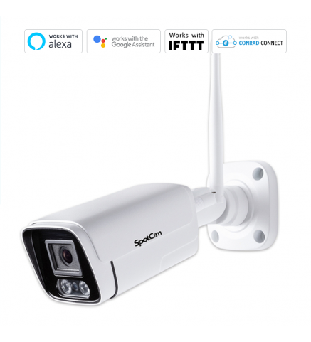 SpotCam BC1 商用戶外槍型網絡2K攝影機/攝像機-SpotCam BC1 商用 2K 戶外IP66槍型攝影機