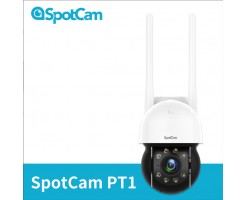 SpotCam PT1 戶外防水可旋轉全彩夜視球型雲端監視器/攝像機 - SpotCam PT1 POE 商用 2.5K 戶外IP65 360°雲台版 攝影機