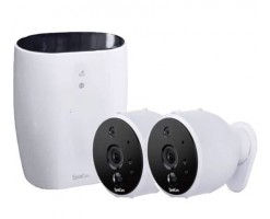 SpotCam Solo Pro 無線雲端WiFi攝錄機/監控鏡頭/攝像機-SpotCam Solo Pro (1+2)