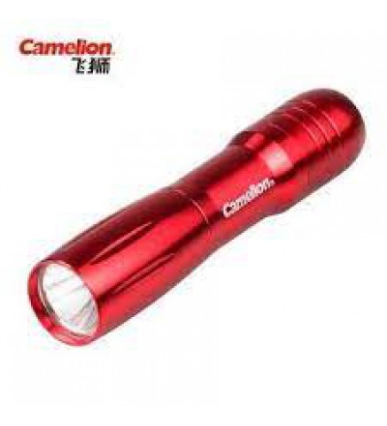 Camelion - 手電筒 1Watt 金屬手電筒 咭裝（紅色）- T5013