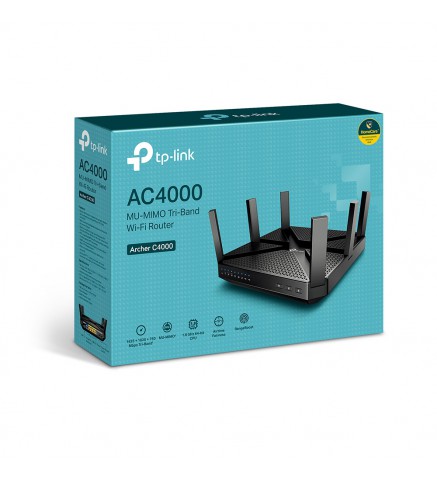 TP-Link AC4000 MU-MIMO 三頻 WiFi 路由器 - TL-ARCHER-C4000