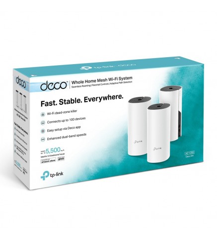 TP-LINK DECO M4 WIFI SYSTEM (3pcs) 路由器系統 - TL-DECO-M4-3