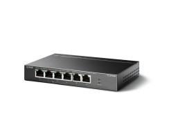 TP-Link 具有 4 端口 PoE+ 的 6 端口 10/100Mbps 桌面交換機 - TL-SF1006P