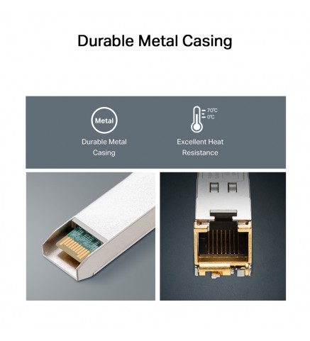 TP-Link 1000BASE-T RJ45 SFP 模組 - TL-SM331T