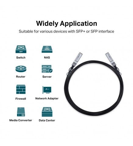 TP-Link 3 米 10G SFP+ 直連電纜 - TL-SM5220-3M