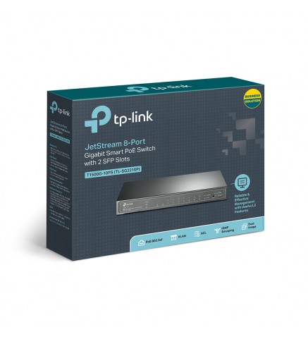 TP-Link 的千兆智能交換機 - TL-T1500G-10PS