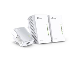 TP-Link Powerline 600 Wi-Fi 3 件套套件 - TL-WPA4220 TKIT