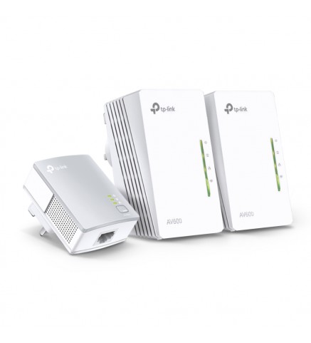 TP-Link Powerline 600 Wi-Fi 3 件套套件 - TL-WPA4220 TKIT