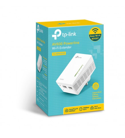 TP-Link Powerline 600 Wi-Fi 電力線延長器 - TL-WPA4220