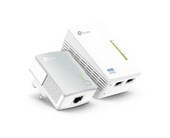TP-Link 300Mbps Wi-Fi 範圍擴展器，AV600 電力線版 無線接入點- TL-WPA4220-KIT