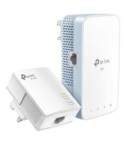 TP-Link AV1000 千兆電力線交流 Wi-Fi 套件 - TL-WPA7517 KIT