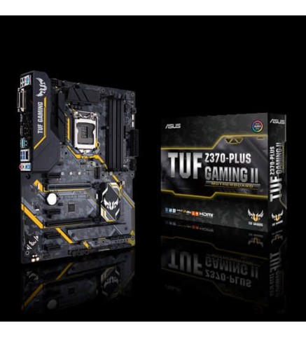 ASUS 華碩英特爾®LGA 1151 ATX遊戲主板/主機板 - TUF Z370-PLUS GAMING II